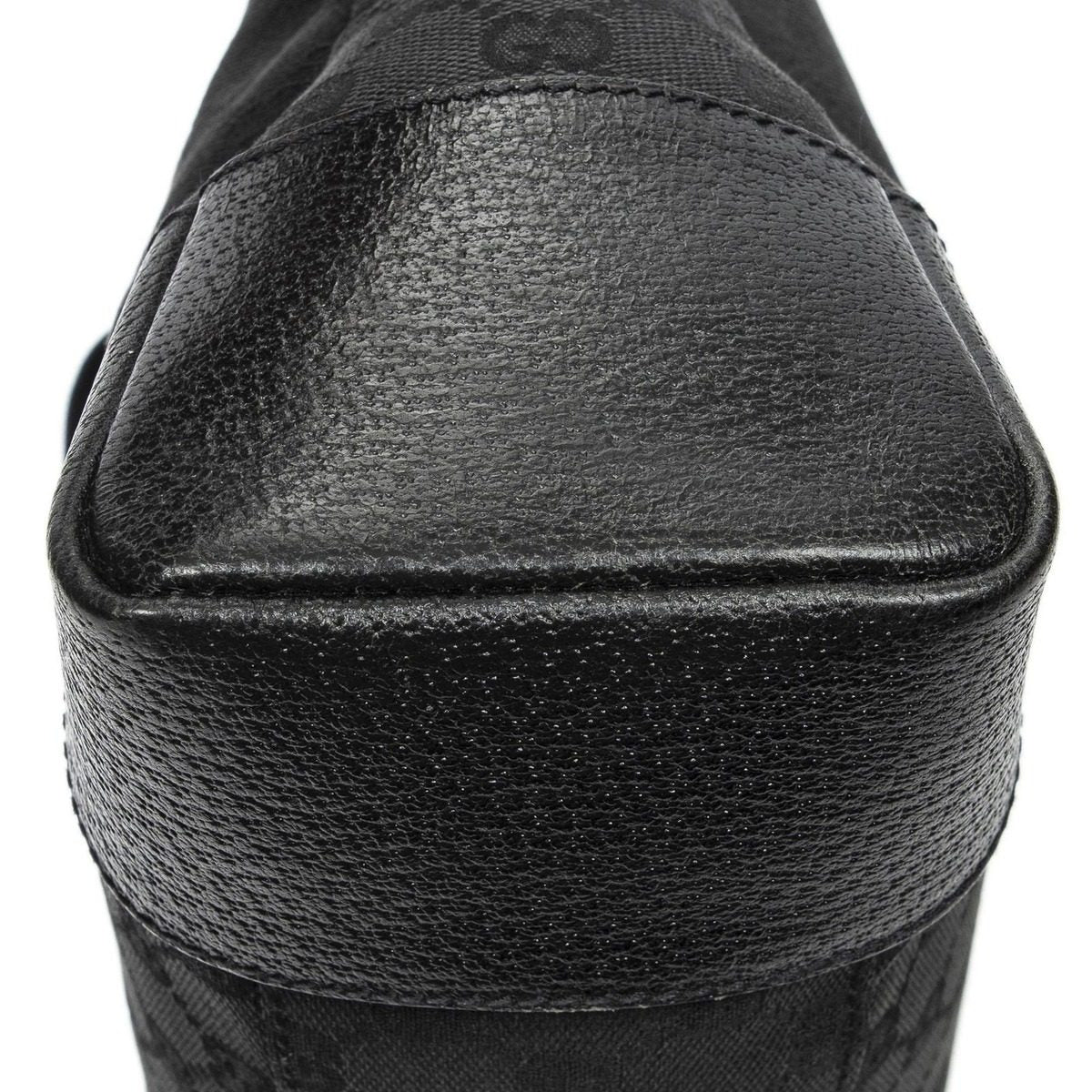 Gucci Zip Messenger Black GG Canvas — view 7