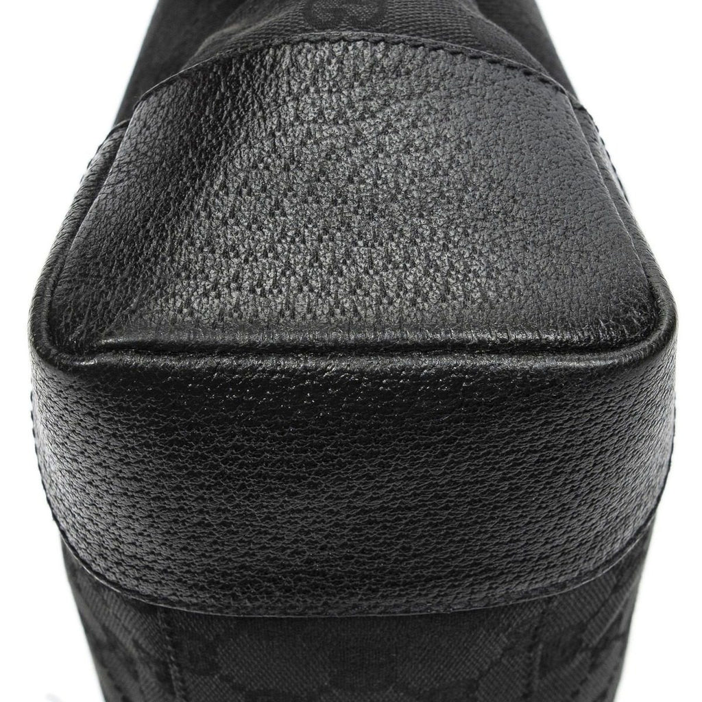 Gucci Zip Messenger Black GG Canvas — view 8