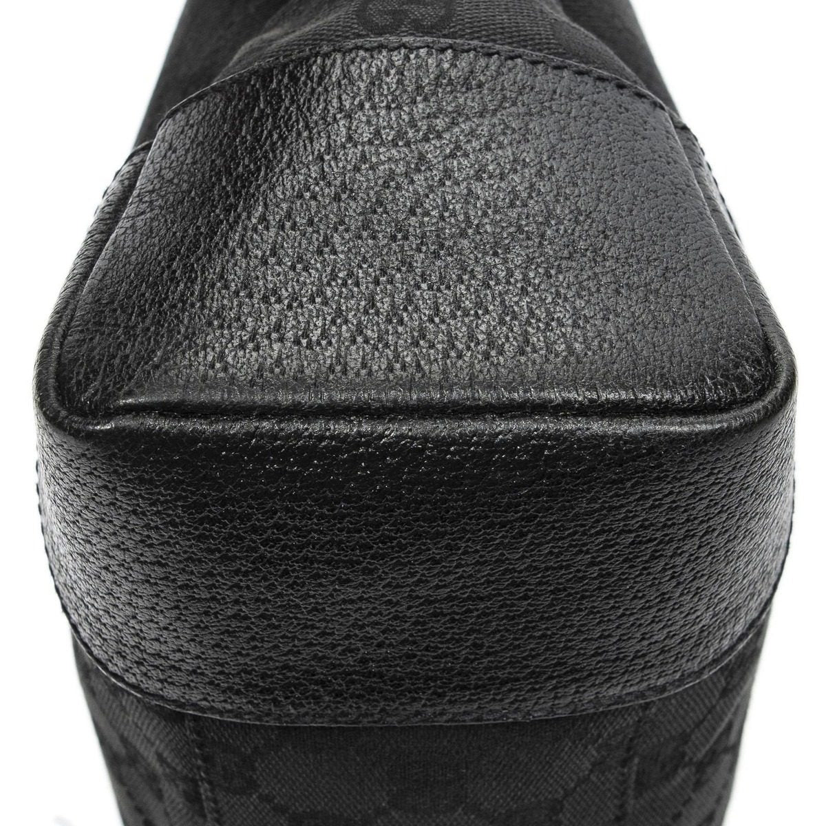 Gucci Zip Messenger Black GG Canvas — view 8