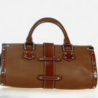 Louis Vuitton Souhari Sienne Epanoui PM Handbag Brown — view 2