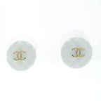 Chanel A19 C Coco Mark Quilted White Mini — view 2