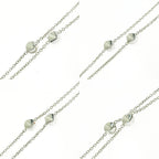 Gucci Silver Colored Stone Blinds for Love Necklace 10.5 g 925 Engraved — view 9