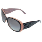 Chanel Camellia Sunglasses Eyewear CC Logo Acetate Colored Lenses Black Pink