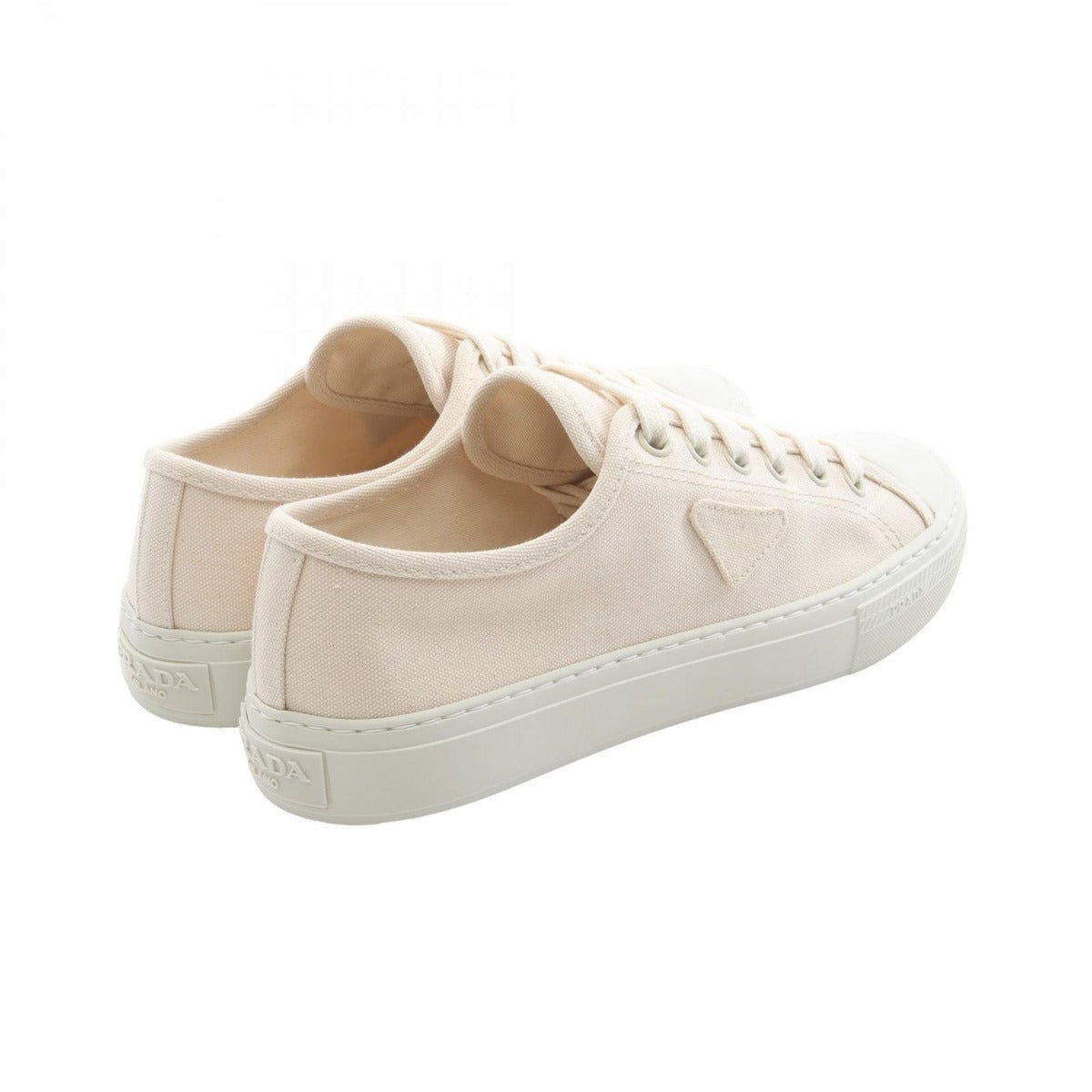 Prada Sneakers Canvas Beige 7 — view 2