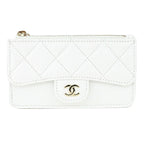Chanel Coin Case White
