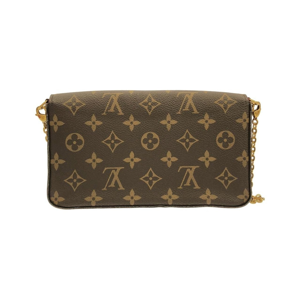 Louis Vuitton Monogram Pochette Felicie Shoulder Bag Brown Marron — view 2