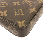 Louis Vuitton Monogram Pochette Felicie Shoulder Bag Brown Marron — view 3