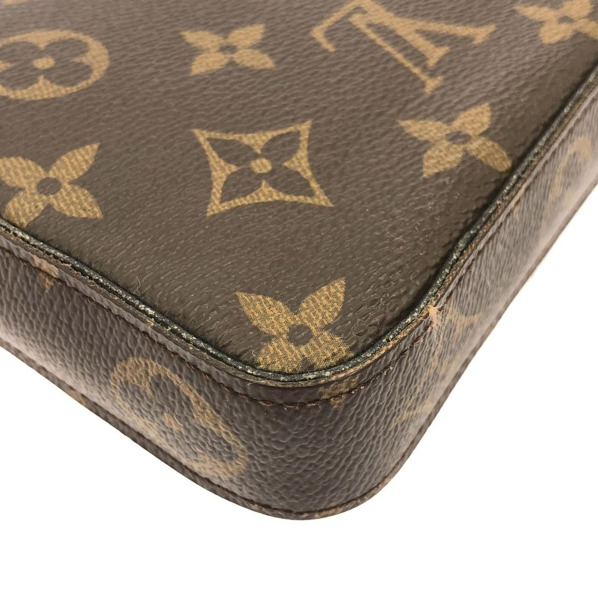 Louis Vuitton Monogram Pochette Felicie Shoulder Bag Brown Marron — view 3