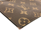Louis Vuitton Monogram Pochette Felicie Shoulder Bag Brown Marron — view 9