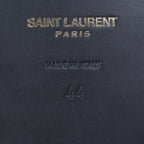 Saint Laurent Paris Mink Slide Sandals Black 44 — view 7