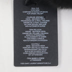 Saint Laurent Paris Mink Slide Sandals Black 44 — view 9