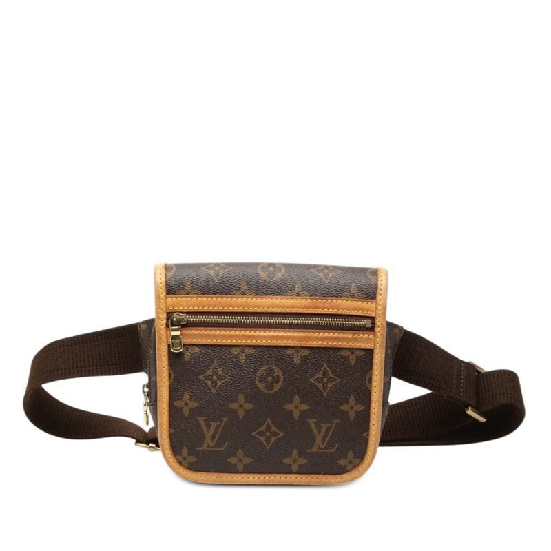 Louis Vuitton Monogram Bumbag Bosphore Belt Bag Brown Leather