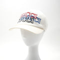 Gucci Never Usedmade in 2024 Cap Size L 59 Logo Embroidery White