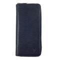 Louis Vuitton Epi Zippy Wallet Vertical Navy