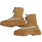Hermes Short Boots Fresh Miel 38 Leather Shoes — view 4