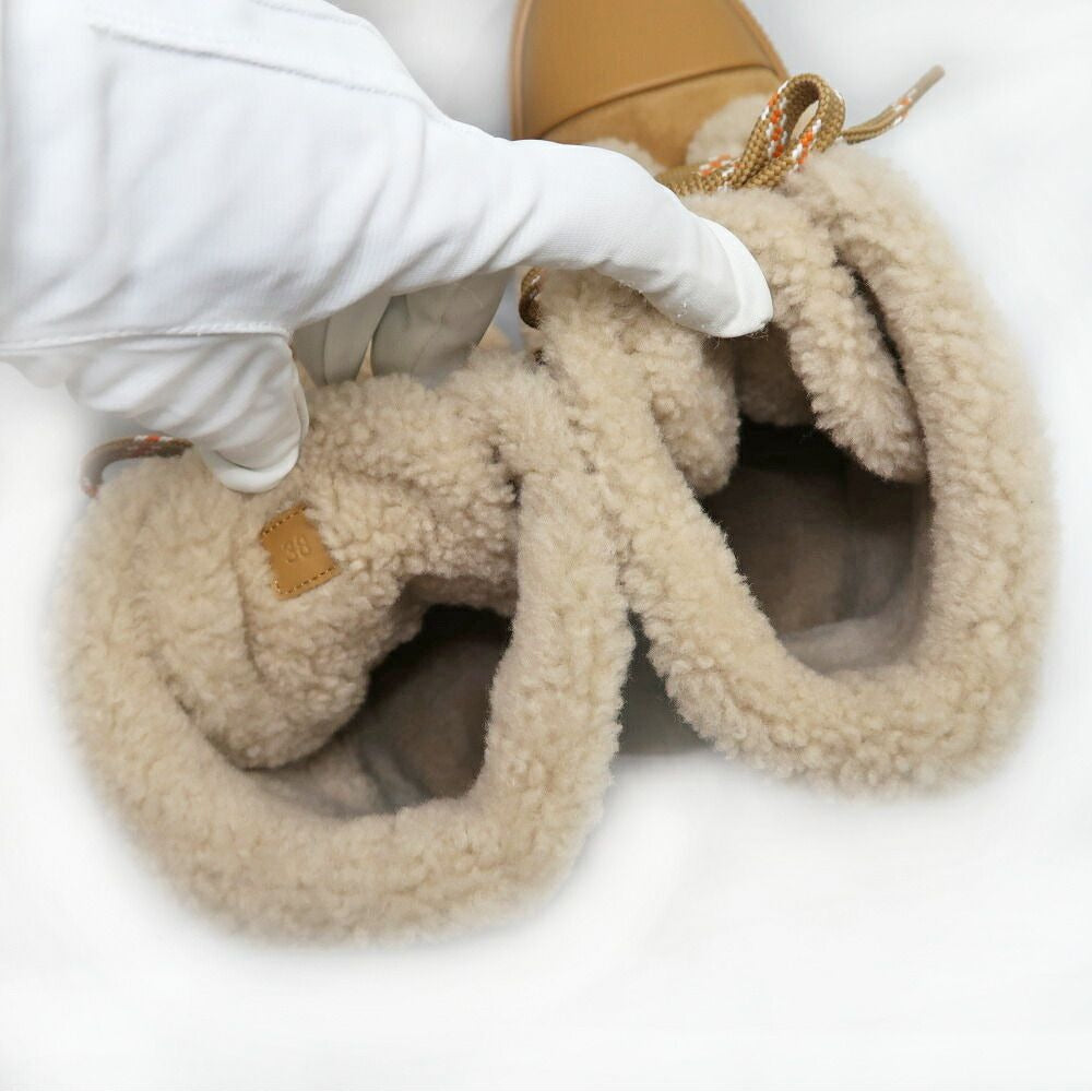 Hermes Short Boots Fresh Miel 38 Leather Shoes — view 9