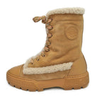 Hermes Short Boots Fresh Miel 38 Leather Shoes