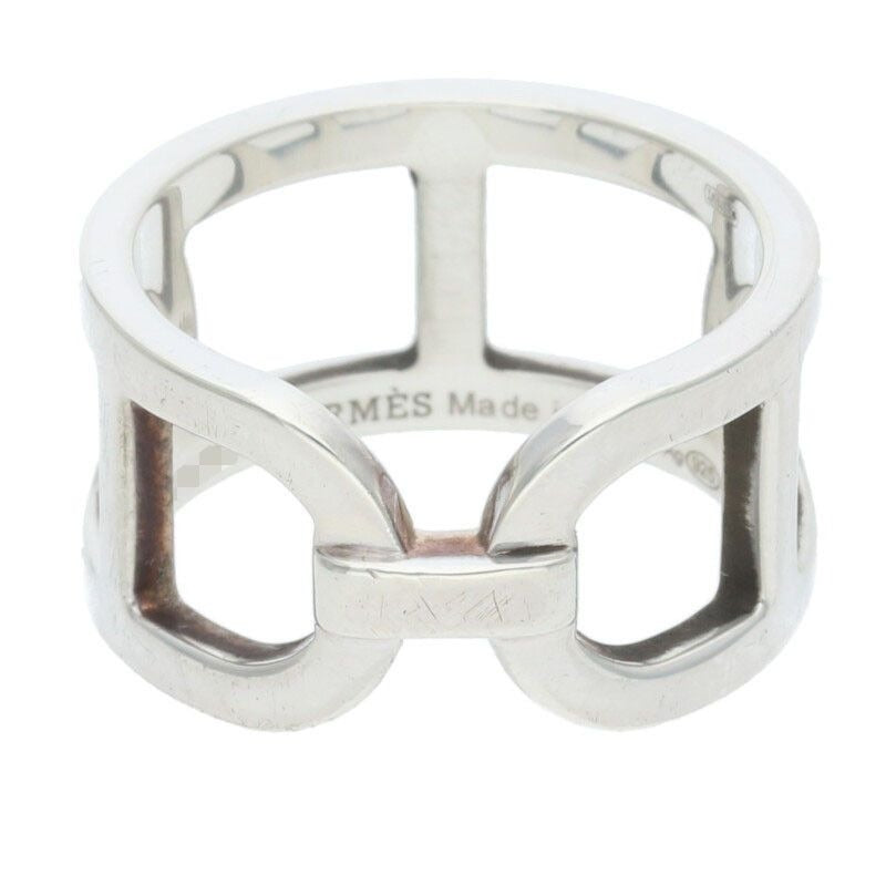 Hermes Ever Chaine Dancre MM Silver Ring 54 14 — view 2