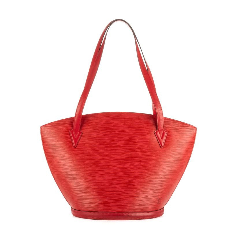 Louis Vuitton Saint-Jacques Shopping Red Epsom Leather