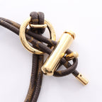 Louis Vuitton Necklace Collier Toggle Monogram Brown — view 2