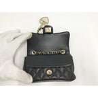 Chanel Classic Mini Bag Quilted Lambskin Black — view 8