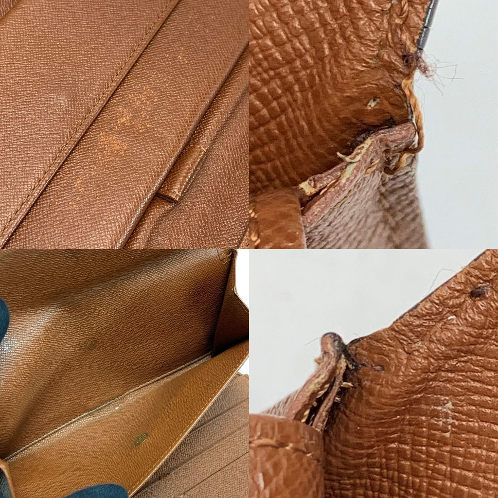 Louis Vuitton Monogram Porte Tresor International Trifold Long Wallet — view 4