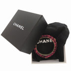 Chanel Coco Mark 09 a Tweed Purple Pink Bangle 0790 — view 3