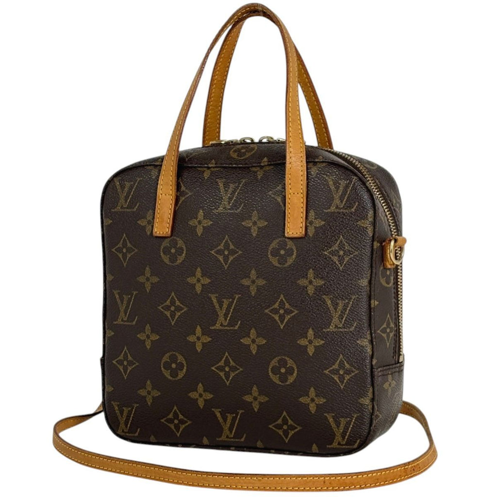 Louis Vuitton Spontini Shoulder Bag Crossbody 2-Way Monogram Brown