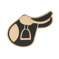 Hermes Scarf Ring a Cheval 70 Black