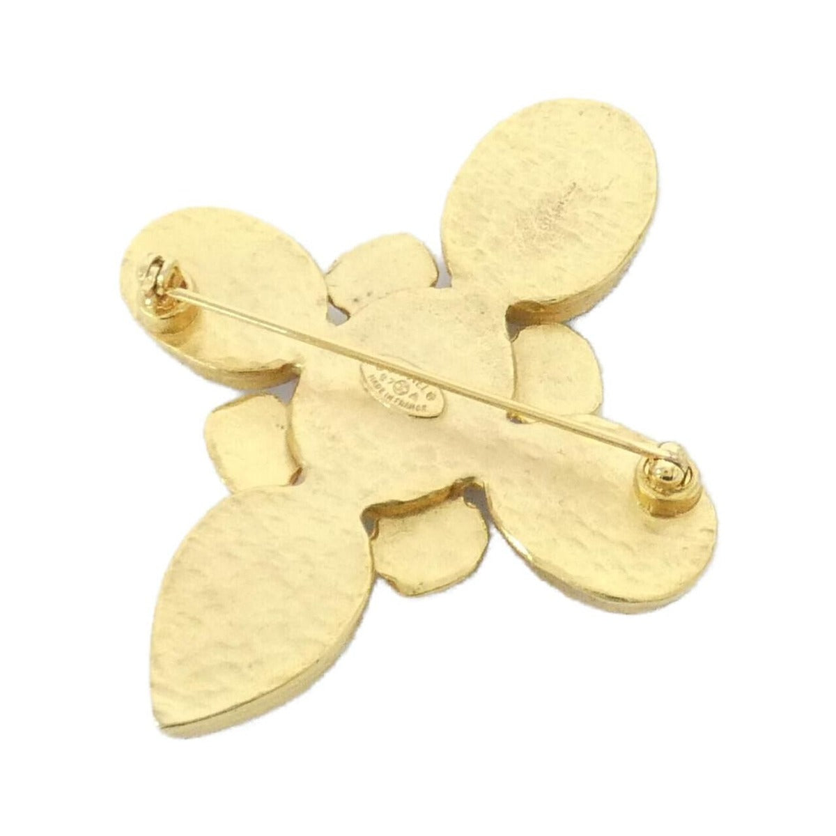 Chanel Vintage Brooch Brown — view 2