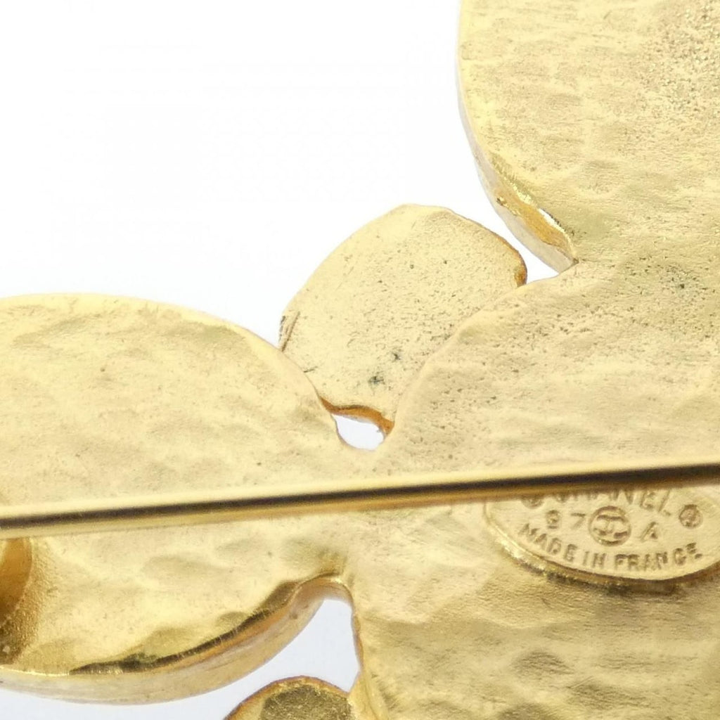 Chanel Vintage Brooch Brown — view 3