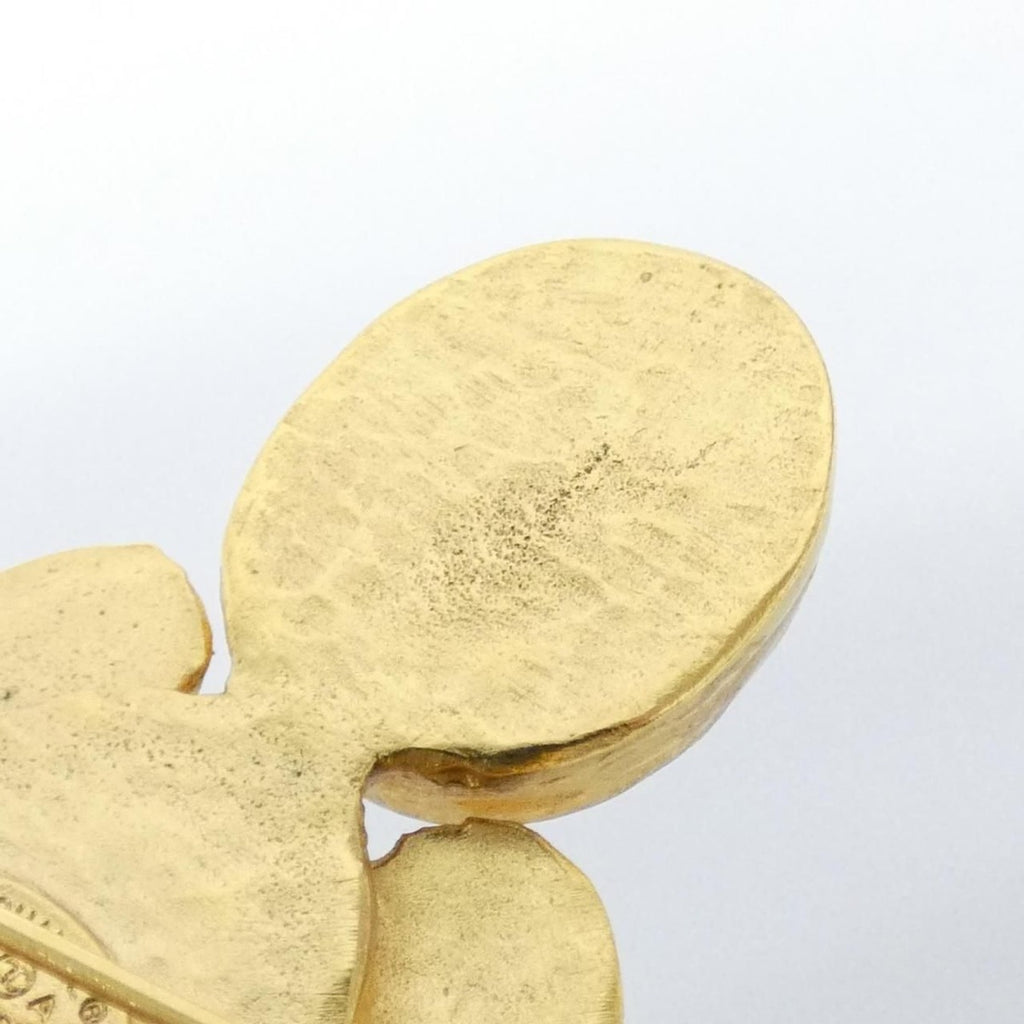 Chanel Vintage Brooch Brown — view 4