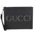 Gucci Clutch Bag GG Supreme Black