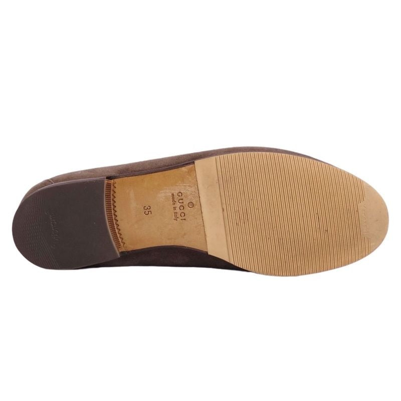 Gucci Loafers Moccasins Quilted Horsebit Suede — view 9