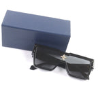 Louis Vuitton Sunglasses Cyclone Recycled Acetate Black Demo — view 2