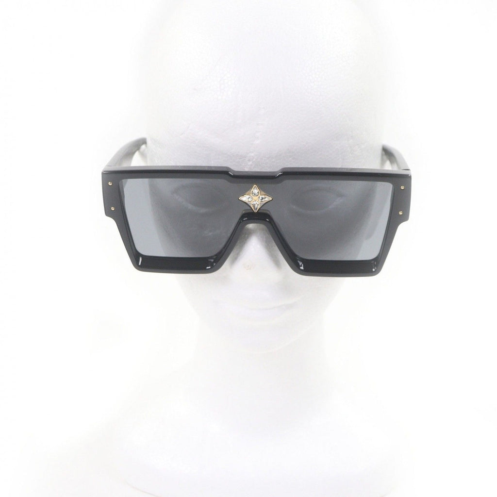 Louis Vuitton Sunglasses Cyclone Recycled Acetate Black Demo — view 3