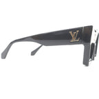 Louis Vuitton Sunglasses Cyclone Recycled Acetate Black Demo — view 5