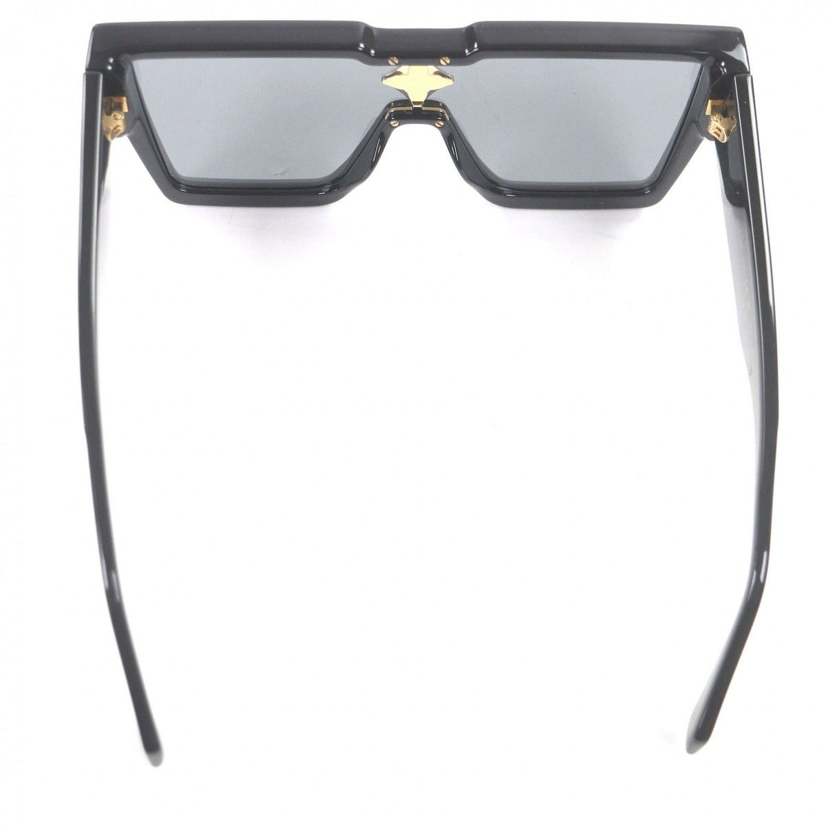 Louis Vuitton Sunglasses Cyclone Recycled Acetate Black Demo — view 6