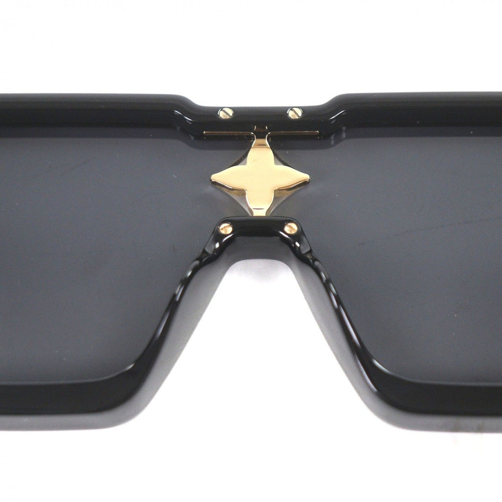 Louis Vuitton Sunglasses Cyclone Recycled Acetate Black Demo — view 7