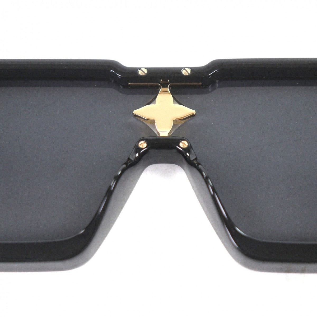 Louis Vuitton Sunglasses Cyclone Recycled Acetate Black Demo — view 7
