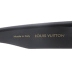 Louis Vuitton Sunglasses Cyclone Recycled Acetate Black Demo — view 9