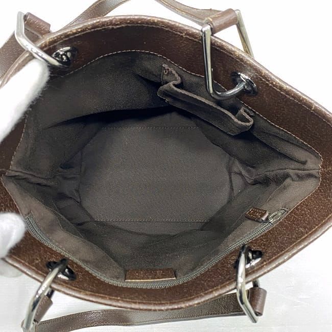 Gucci Tote Bag Beige Brown — view 6