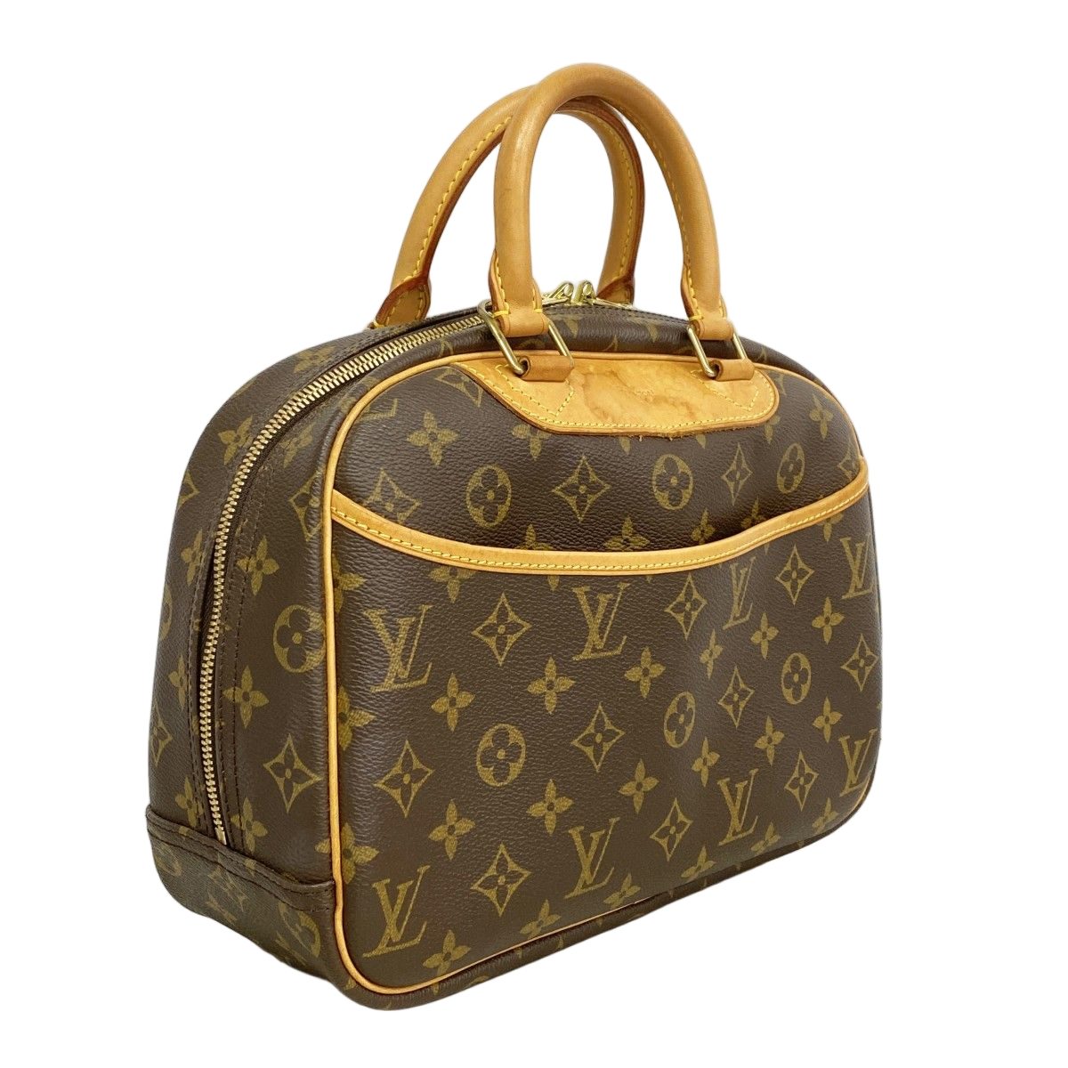 Louis Vuitton Handbag Monogram Trouville Brown — view 2