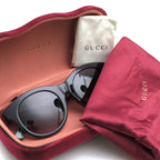Gucci Sunglasses Glasses Acetate Black GG0169 sa Cat Eye — view 9