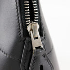 Hermes Bolide 31 Box Calf Black Silver Hardware D Handbag — view 8