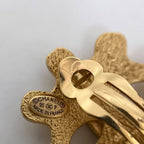 Chanel Earrings Gold Coco Mark GP — view 8