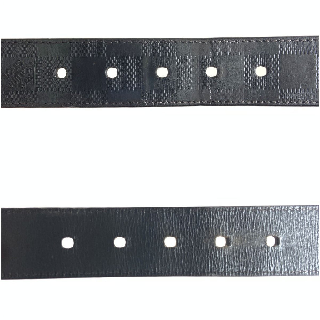 Louis Vuitton Damier Infini Suntulle Boston 35 mm Reversible Belt — view 6