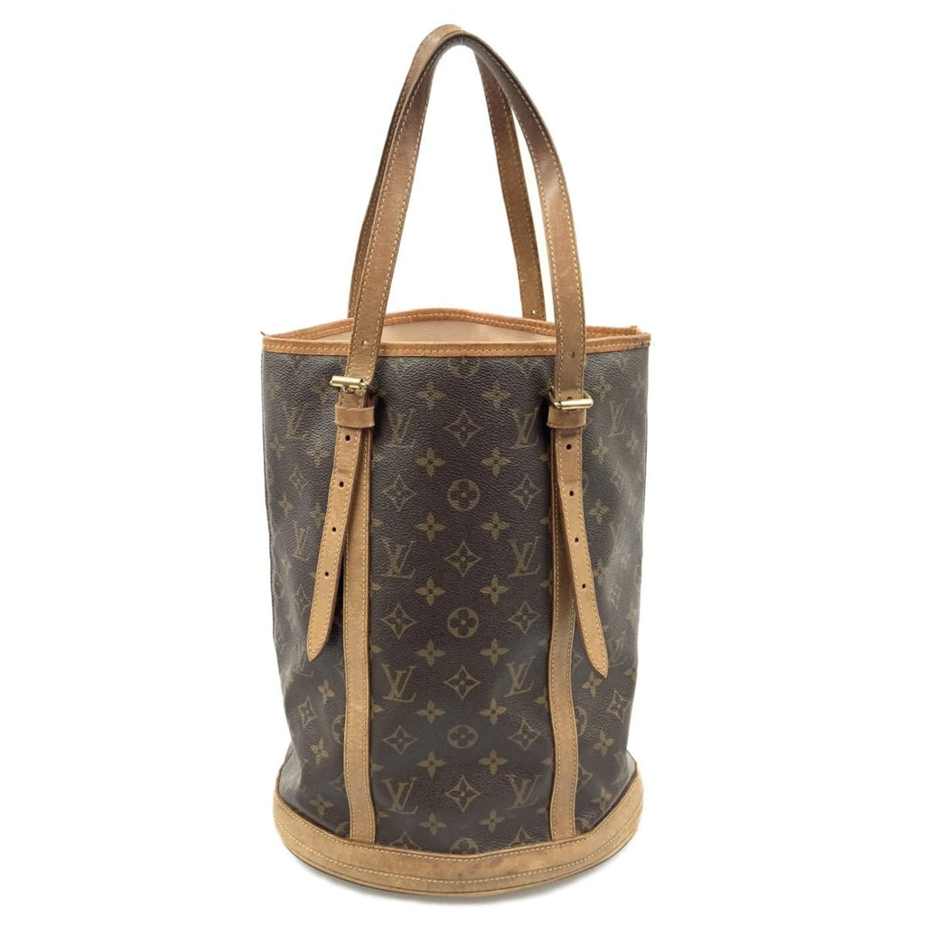 Louis Vuitton Monogram Bucket GM Shoulder Bag Brown — view 2