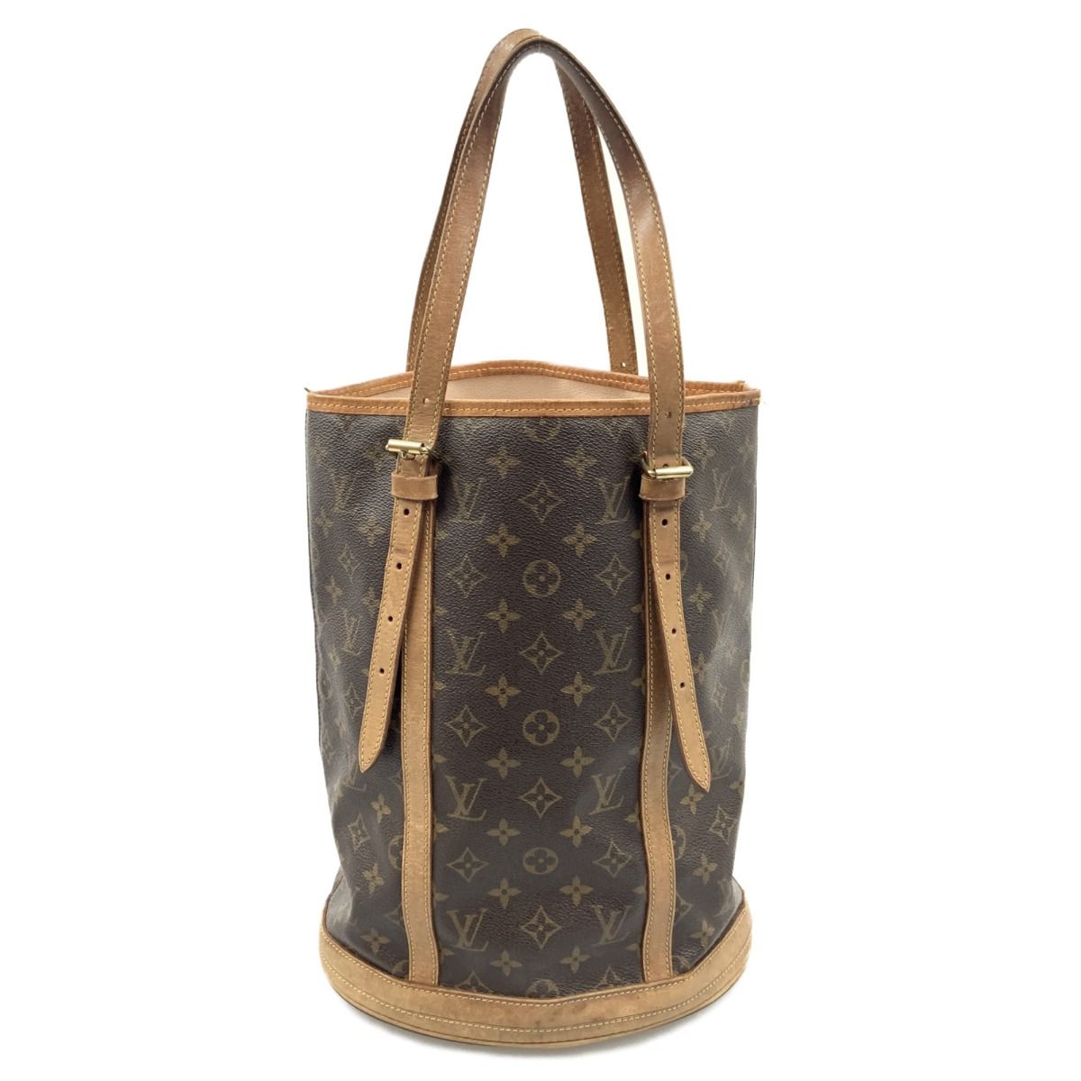 Louis Vuitton Monogram Bucket GM Shoulder Bag Brown — view 2