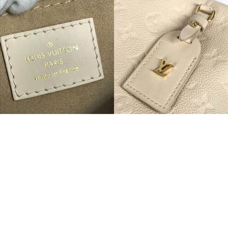 Louis Vuitton Handbag Petite Mal Supre Monogram Empreinte Leather Creme — view 9